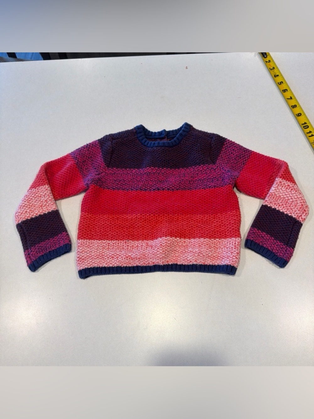 Tommy Hilfiger Multicolor Striped Crewneck Sweater